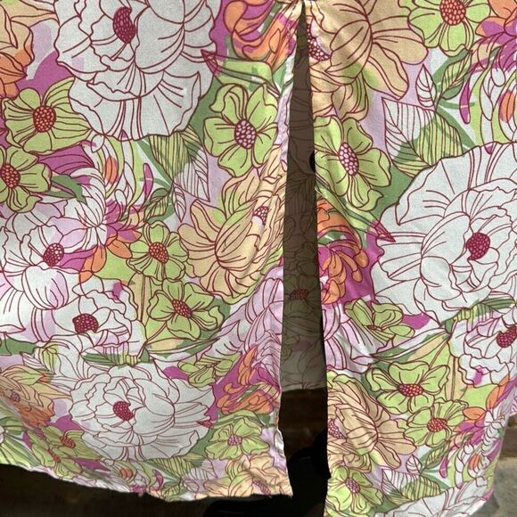 Jessica Simpson Floral Strapless Maxi Dress Size Medium NEW - Picture 4 of 6